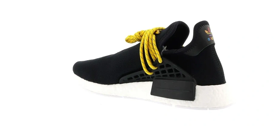 Фото № 3 с приближением к товару «‎adidas NMD HU Pharrell Human Species Black»