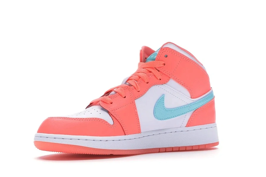Фото № 3 с приближением к товару «‎Jordan 1 Mid Crimson Pulse »