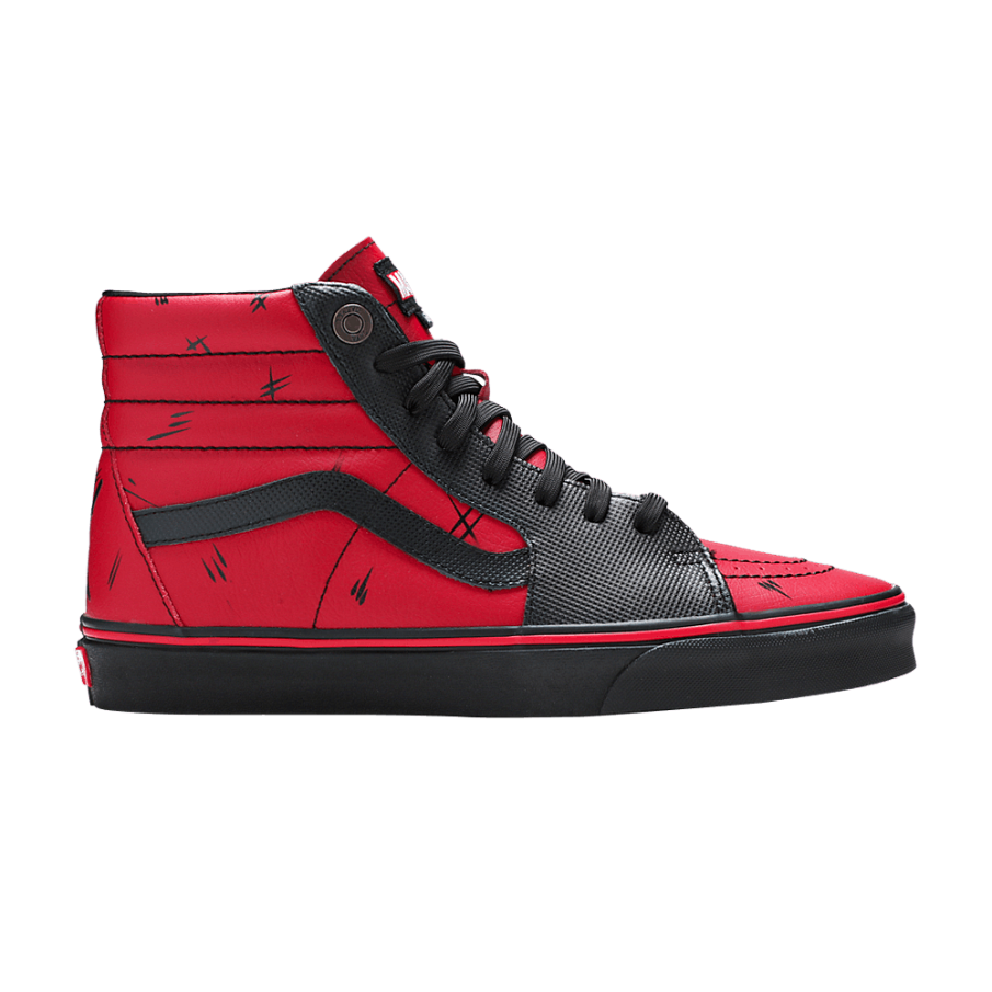 Фото № 1 с приближением к товару «‎Marvel x Vans SK8-Hi Deadpool»