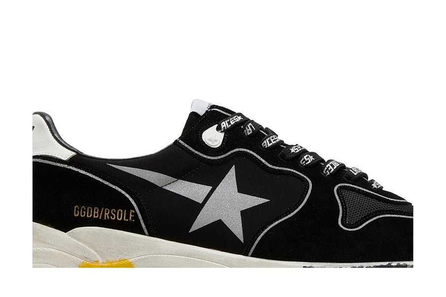 Фото № 3 с приближением к товару «‎Golden Goose Running Sole Black Silver»