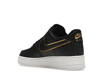 Фото № 6 с приближением к товару «‎Nike Air Force 1 Low 07 Black Metalic Gold»