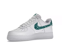 Фото № 4 с приближением к товару «‎Nike Air Force 1 Low '07 Essential White Green Paisley »