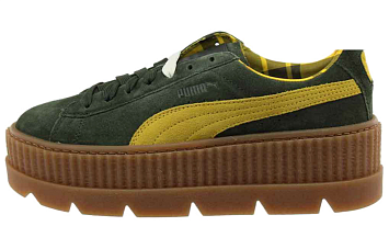 Puma Cleated Creeper Rihanna Fenty Suede Green (W) GreenYellow - 1