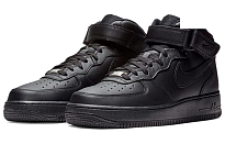 Фото № 3 с приближением к товару «‎Nike Air Force 1 Mid Black (2016)»