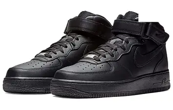 Nike Air Force 1 Mid Black (2016) - 3