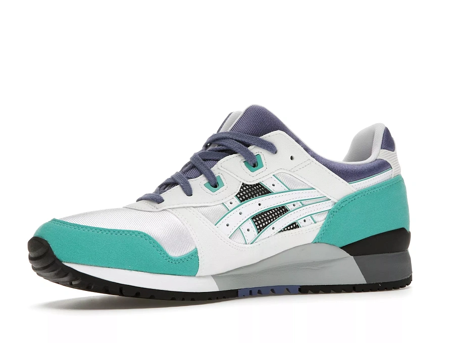 Фото № 2 с приближением к товару «‎ASICS Gel-Lyte III White Teal Blue»