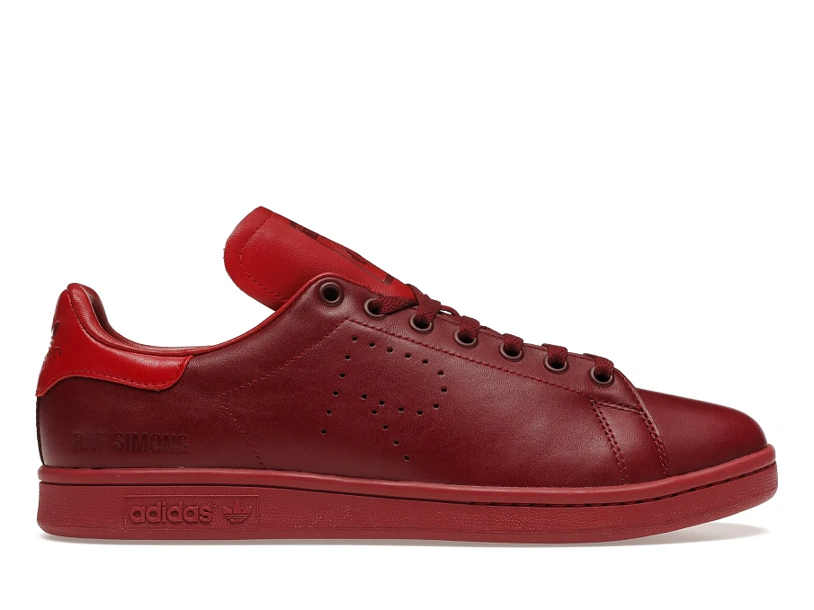 Фото № 1 с приближением к товару «‎adidas Stan Smith Raf Simons Burgundy»