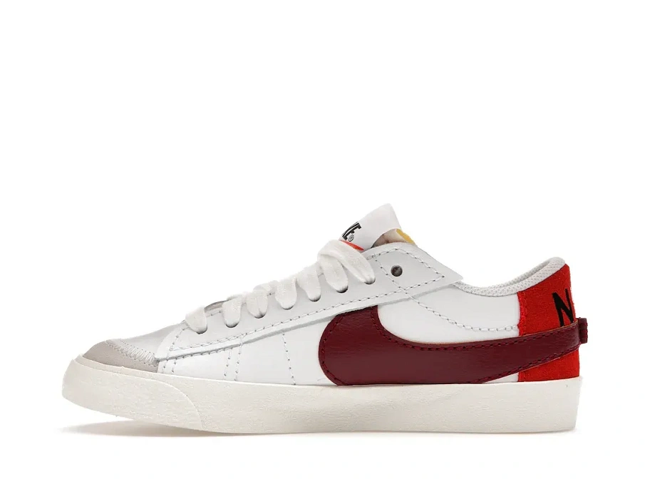 Фото № 3 с приближением к товару «‎Nike Blazer Low 77 Jumbo Dark Beetroot Cinnabar »