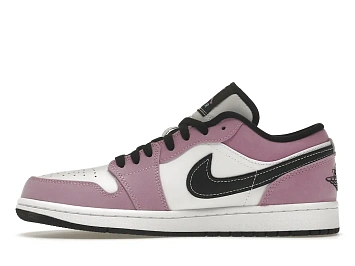 Jordan 1 Low SE Violet Shock White Black - 3