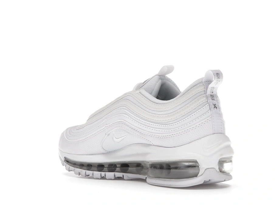 Фото № 5 с приближением к товару «‎Nike Air Max 97 White Metallic Silver »