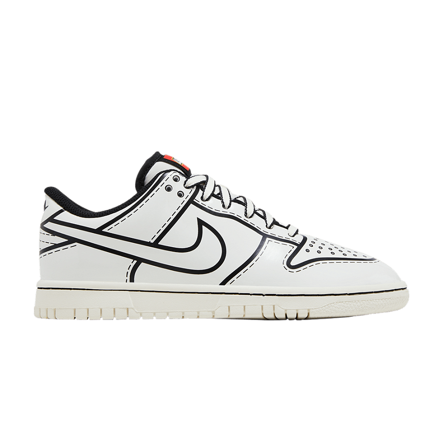Фото № 1 с приближением к товару «‎LEGO x Nike Dunk Low GS Sail»