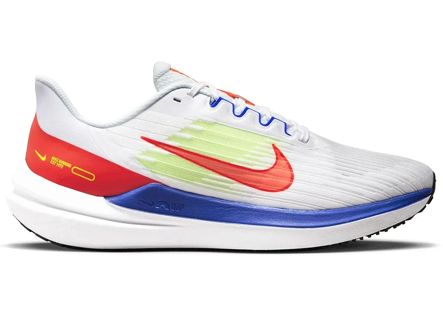 Фото № 1 с приближением к товару «‎Nike Air Winflo 9 Bright Crimson Racer Blue»
