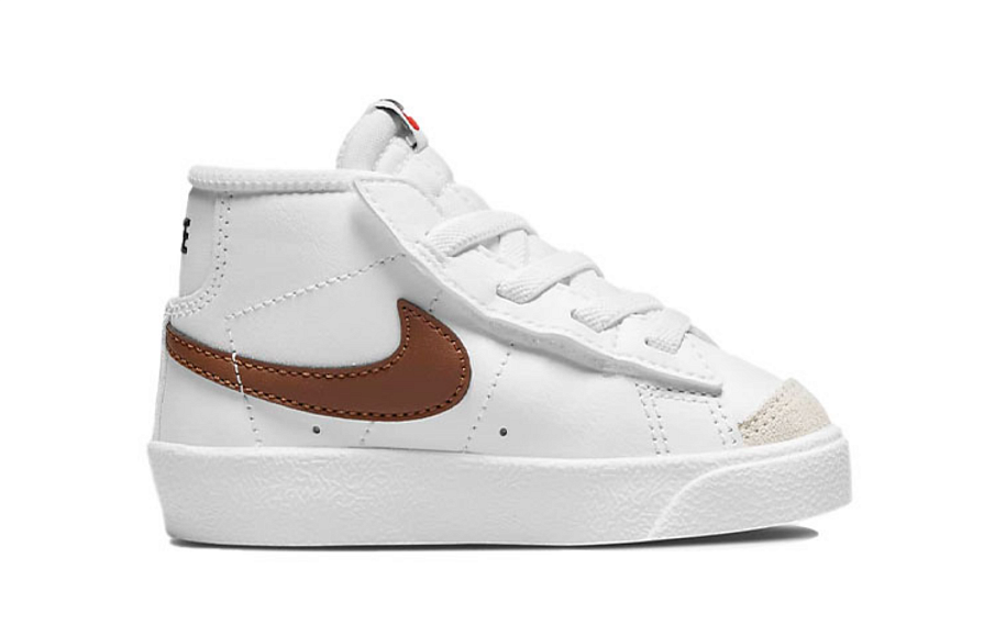 Фото № 2 с приближением к товару «‎(TD) Nike Blazer Mid '77 Mid-Top Sneakers WhiteYellow»