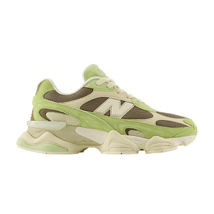 New Balance Women's 9060R Dry Lime Thunder Brown