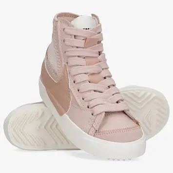 Nike Blazer Mid Jumbo Skate Shoes Pink Oxford - 3