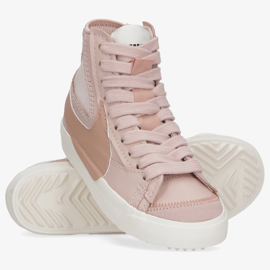 Фото № 3 с приближением к товару «‎Nike Blazer Mid Jumbo Skate Shoes Pink Oxford»