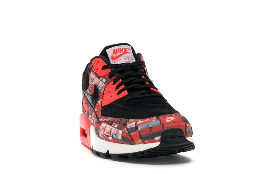 Фото № 4 с приближением к товару «‎Nike Air Max 90 Atmos We Love Nike (Bright Crimson)»