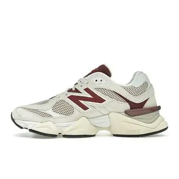 New Balance 9060 Linen Burgundy - 3