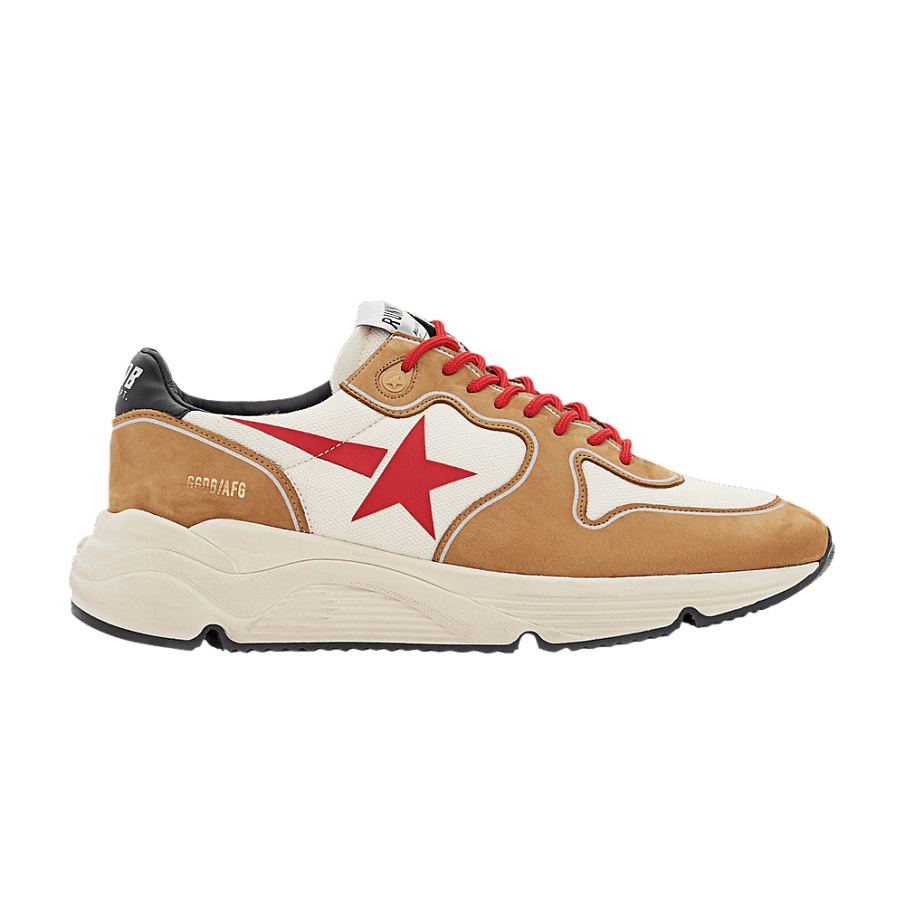 Фото № 1 с приближением к товару «‎Golden Goose Running Sole Camel Brown Red»
