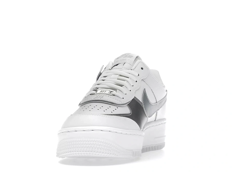 Фото № 2 с приближением к товару «‎Nike Air Force 1 Low Shadow White Pure Platinum Metallic Silver »