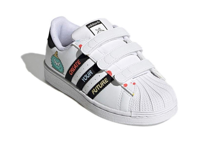 Фото № 3 с приближением к товару «‎(BP)adidas originals Superstar Cf C WhiteBlackBlue»