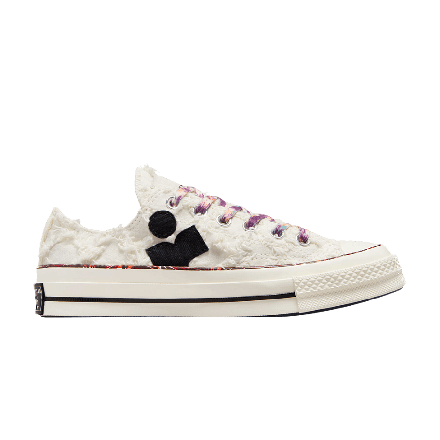 Фото № 1 с приближением к товару «‎Isabel Marant x Converse Chuck 70 Low Vanilla White»