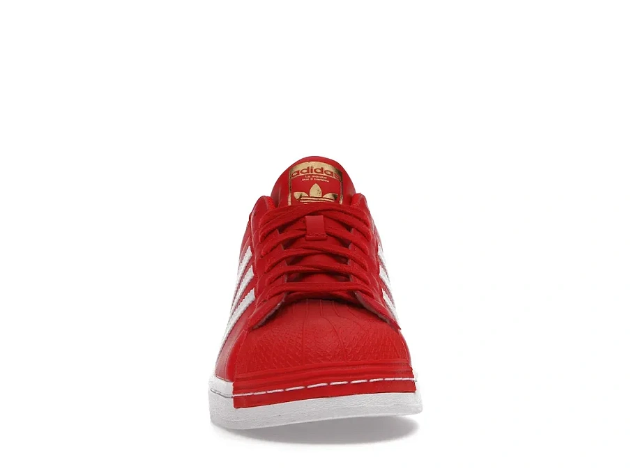 Фото № 2 с приближением к товару «‎adidas Superstar Red Cloud White Gold»