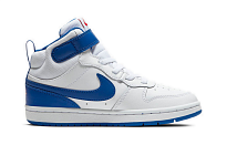 Фото № 2 с приближением к товару «‎Nike Court Borough Mid 2 (BP) WhiteBlue»