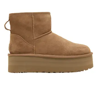 UGG Women's Classic Mini Platform Boot Chestnut - 1