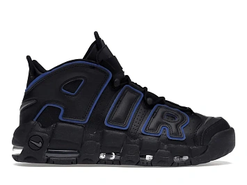 Nike Air More Uptempo 96 Black Game Royal Iron Grey - 1