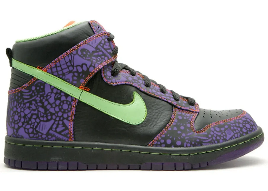 Фото № 1 с приближением к товару «‎Nike Dunk High Day of the Dead»