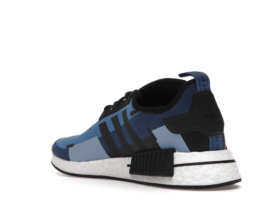 Фото № 6 с приближением к товару «‎adidas NMD R1 Focus Blue Ambient Sky»