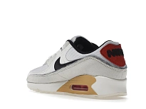 Фото № 6 с приближением к товару «‎Nike Air Max 90 SE Swoosh Fiber White»