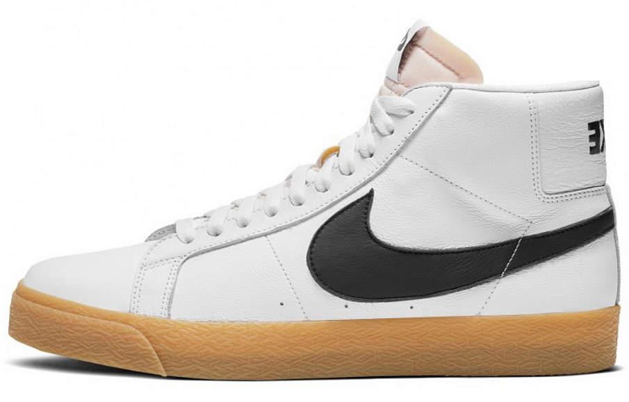 Фото № 1 с приближением к товару «‎Nike SB Zoom Blazer Mid ISO Orange Label White Gum»