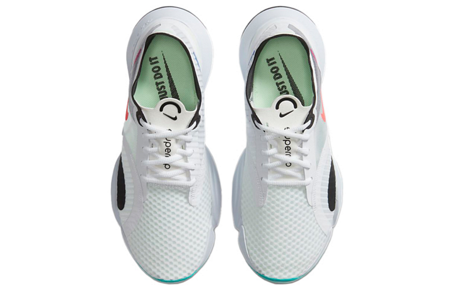 Фото № 4 с приближением к товару «‎Nike WMNS SuperRep Go Training Shoes WhiteGreyGreen»