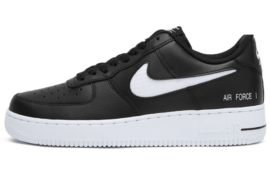 Фото № 1 с приближением к товару «‎Nike Air Force 1 Low Swoosh BlackWhite»