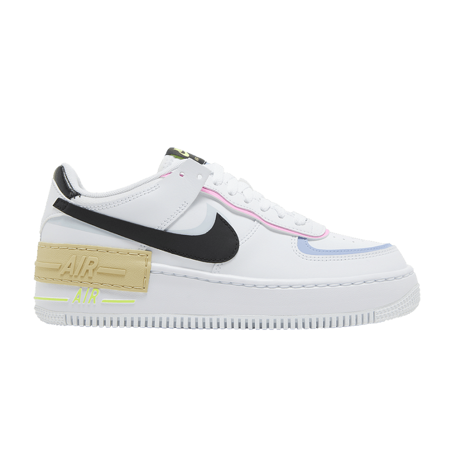 Фото № 1 с приближением к товару «‎Nike Women's Air Force 1 Shadow White Black Pastel»