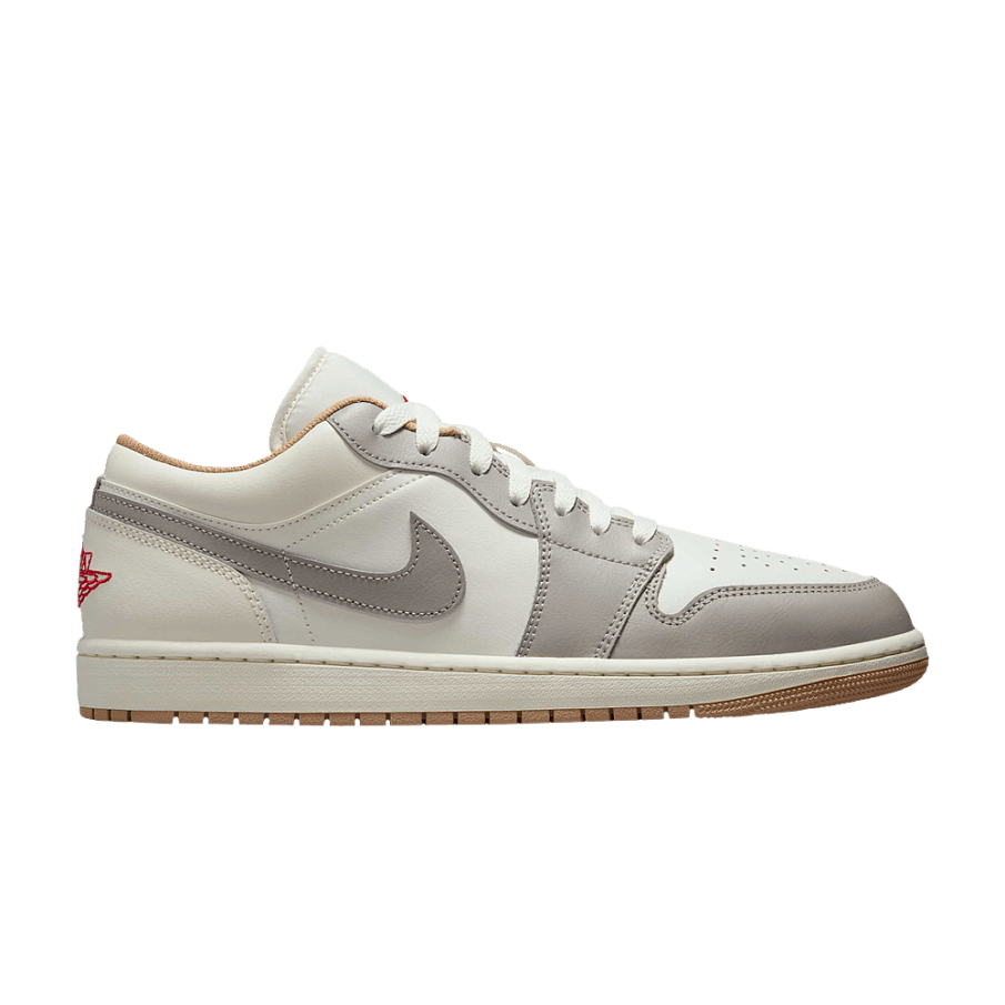 Фото № 1 с приближением к товару «‎Air Jordan 1 Low Sail College Grey»