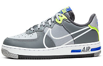 Фото № 1 с приближением к товару «‎Nike Air Force 1 React GS 'Wolf Grey'»