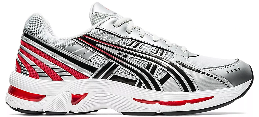 Фото № 1 с приближением к товару «‎ASICS Gel-Kyrios Grey Black Red»