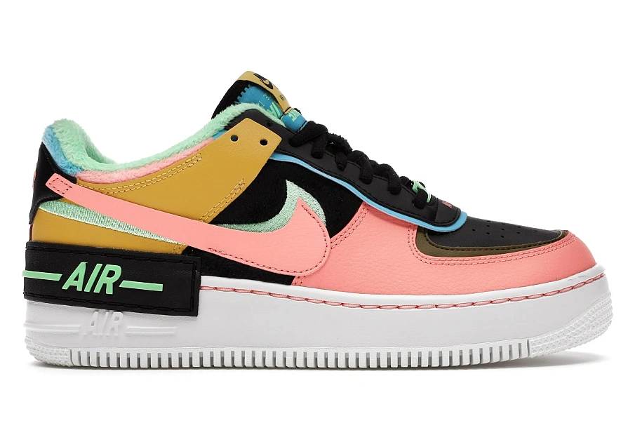 Фото № 1 с приближением к товару «‎Nike Air Force 1 Low Shadow Solar Flare Atomic Pink »