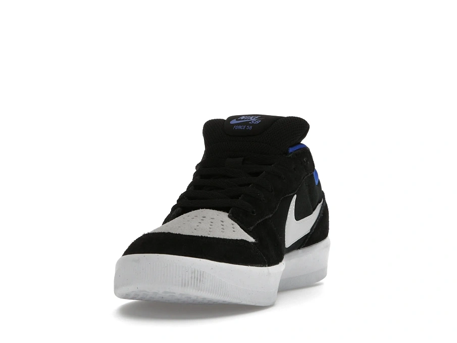 Фото № 4 с приближением к товару «‎Nike SB Force 58 Black White Royal»