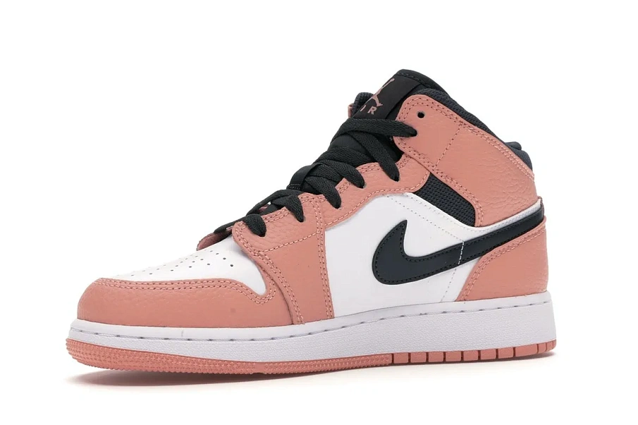 Фото № 2 с приближением к товару «‎Jordan 1 Mid Pink Quartz »