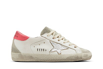 Фото № 2 с приближением к товару «‎Golden Goose Women's Superstar White Ice Silver Lobster»