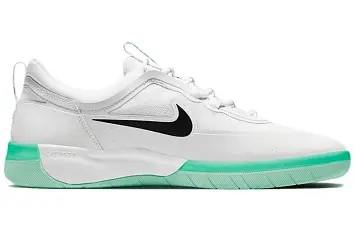 Nike SB Nyjah Free 2 WhiteBlackGreen - 2
