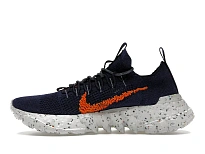 Фото № 3 с приближением к товару «‎Nike Space Hippie 01 Navy Orange»
