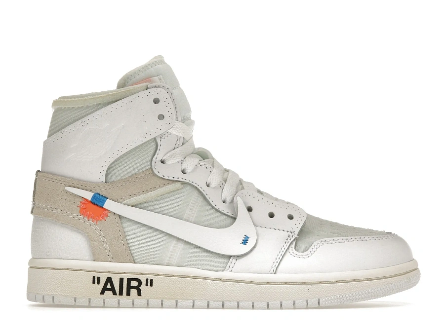 Фото № 1 с приближением к товару «‎Jordan 1 Retro High Off-White White »