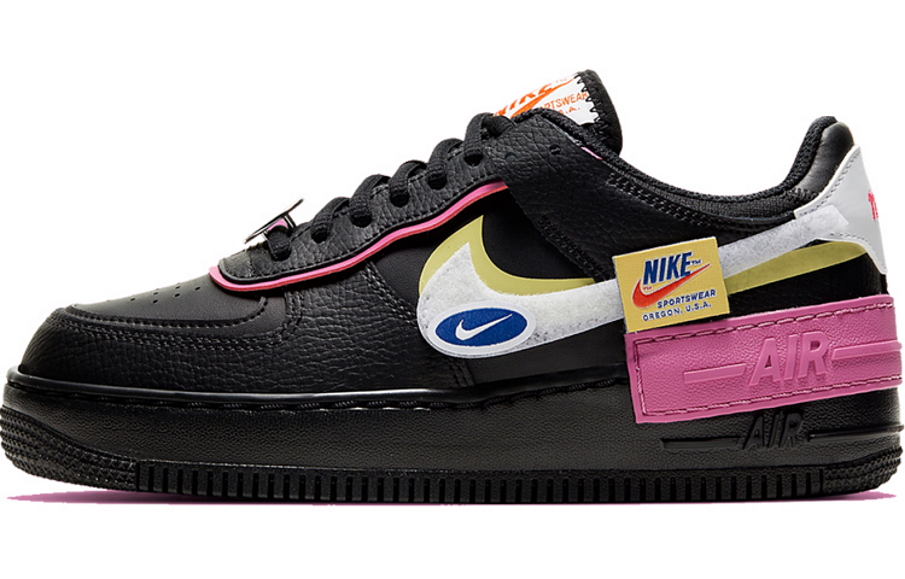 Фото № 1 с приближением к товару «‎Nike Air Force 1 Low Shadow Skate shoes Have a Nike Day blackwhitepink»