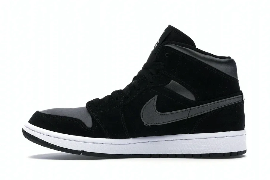Фото № 3 с приближением к товару «‎Jordan 1 Mid Nylon Black Anthracite»