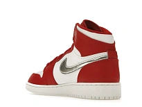 Фото № 6 с приближением к товару «‎Jordan 1 Retro High Silver Medal »